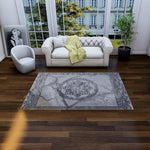 Covor Beenom, gri/alb, dreptunghiular - CovorulPerfect