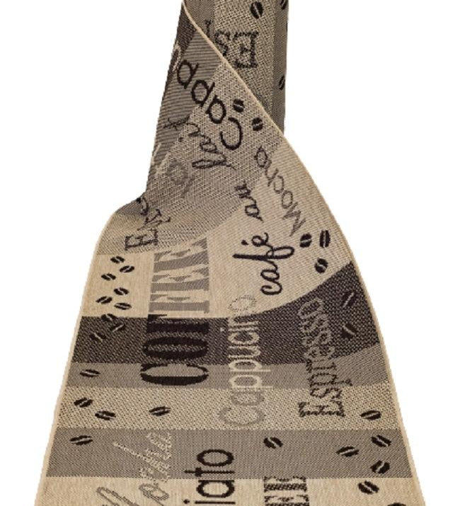 Traversa antiderapanta Flex Coffee 052, latime 75 cm (surfilata) - CovorulPerfect
