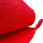Traversa covor intrare int.si ext. Curly, rosu - CovorulPerfect