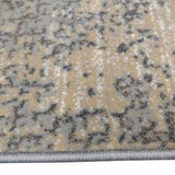 Traversa Any, bej/gri 002, latime 95 cm (surfilata) - CovorulPerfect