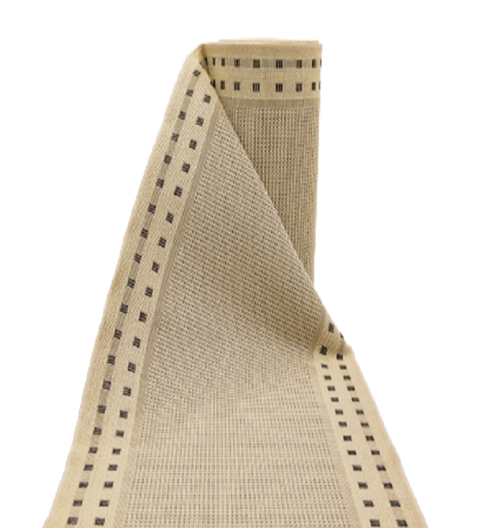 Traversa antiderapanta Flex, crem, latime 75 cm (surfilata) - EmaCarpets