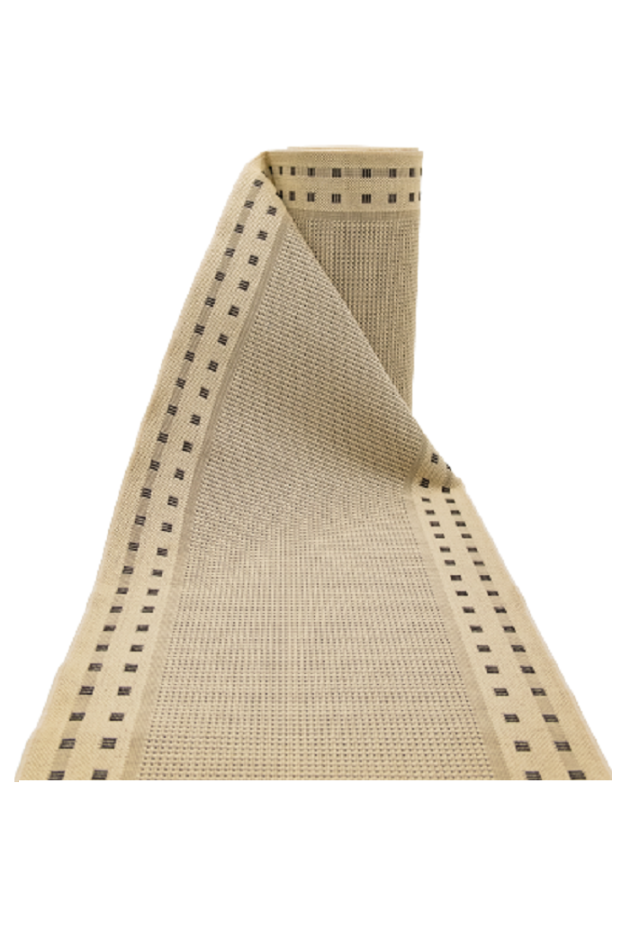 Traversa antiderapanta Flex, crem, latime 75 cm (surfilata) - EmaCarpets