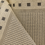 Traversa antiderapanta Flex, crem, latime 75 cm (surfilata) - EmaCarpets