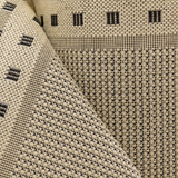 Traversa antiderapanta Flex, crem, latime 75 cm (surfilata) - EmaCarpets