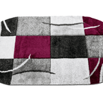 Covor Garden, gri/lila, oval - CovorulPerfect