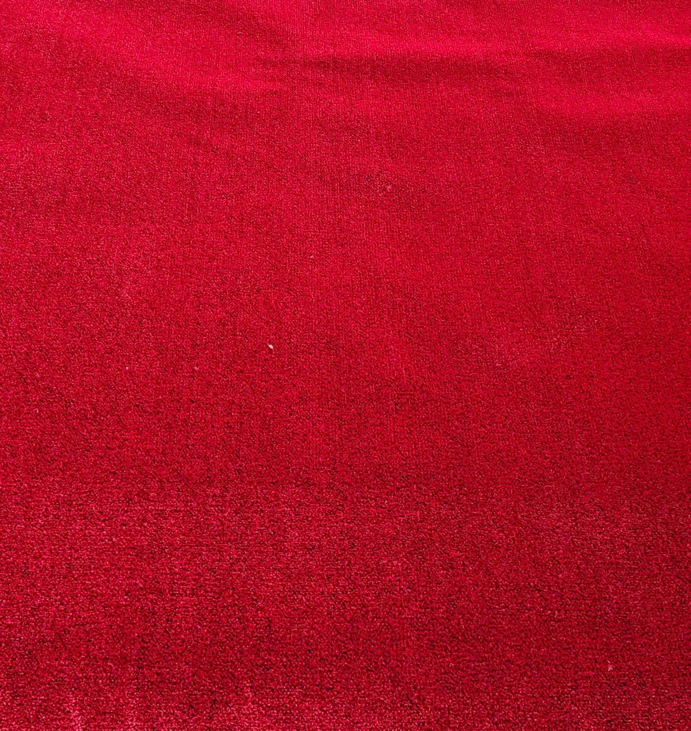 Gazon artificial rosu, latimea rolei este de 400 cm - CovorulPerfect