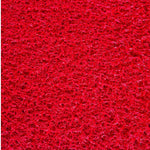 Traversa covor intrare int.si ext. Curly, rosu - CovorulPerfect