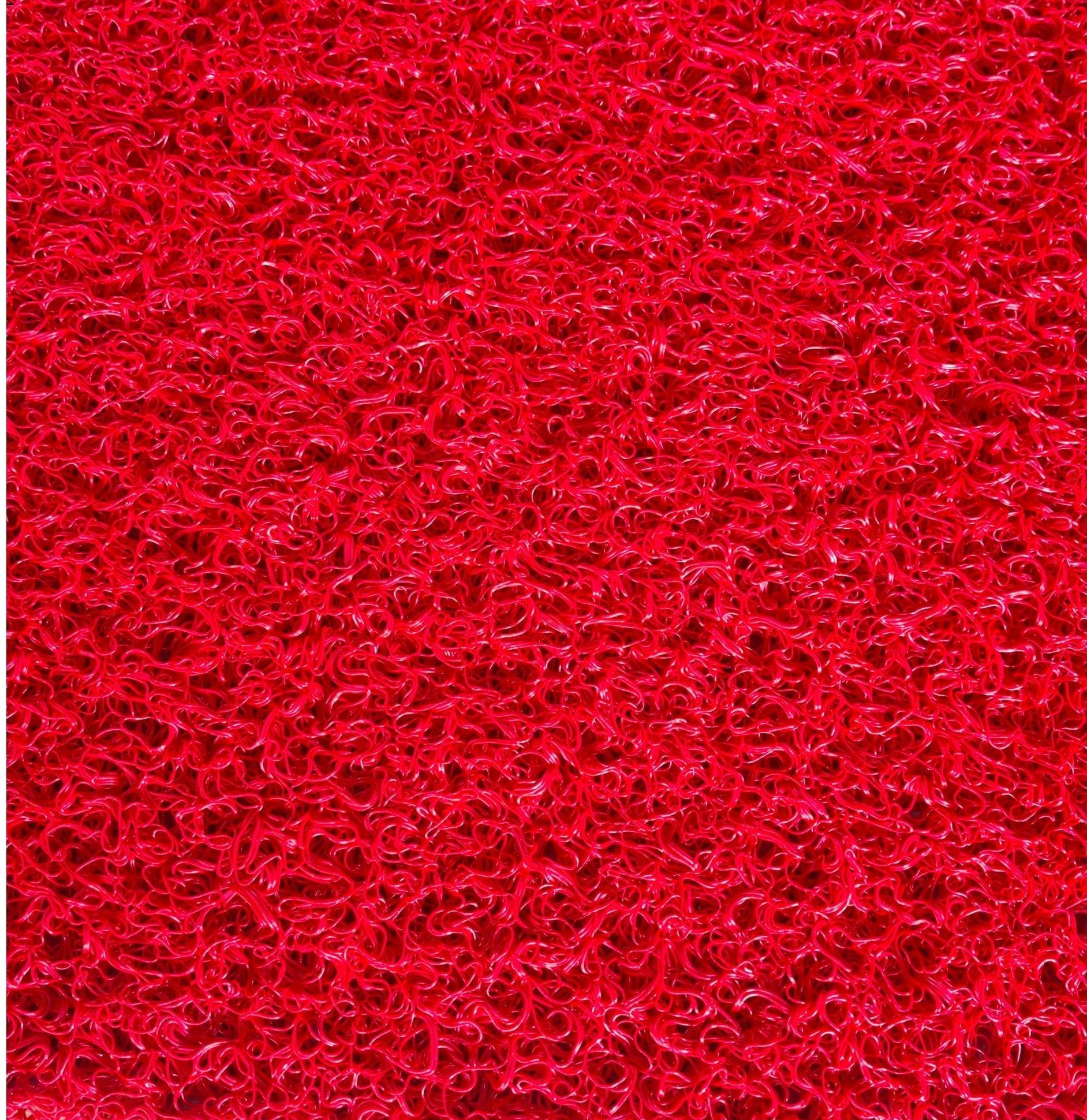 Traversa covor intrare int.si ext. Curly, rosu - CovorulPerfect