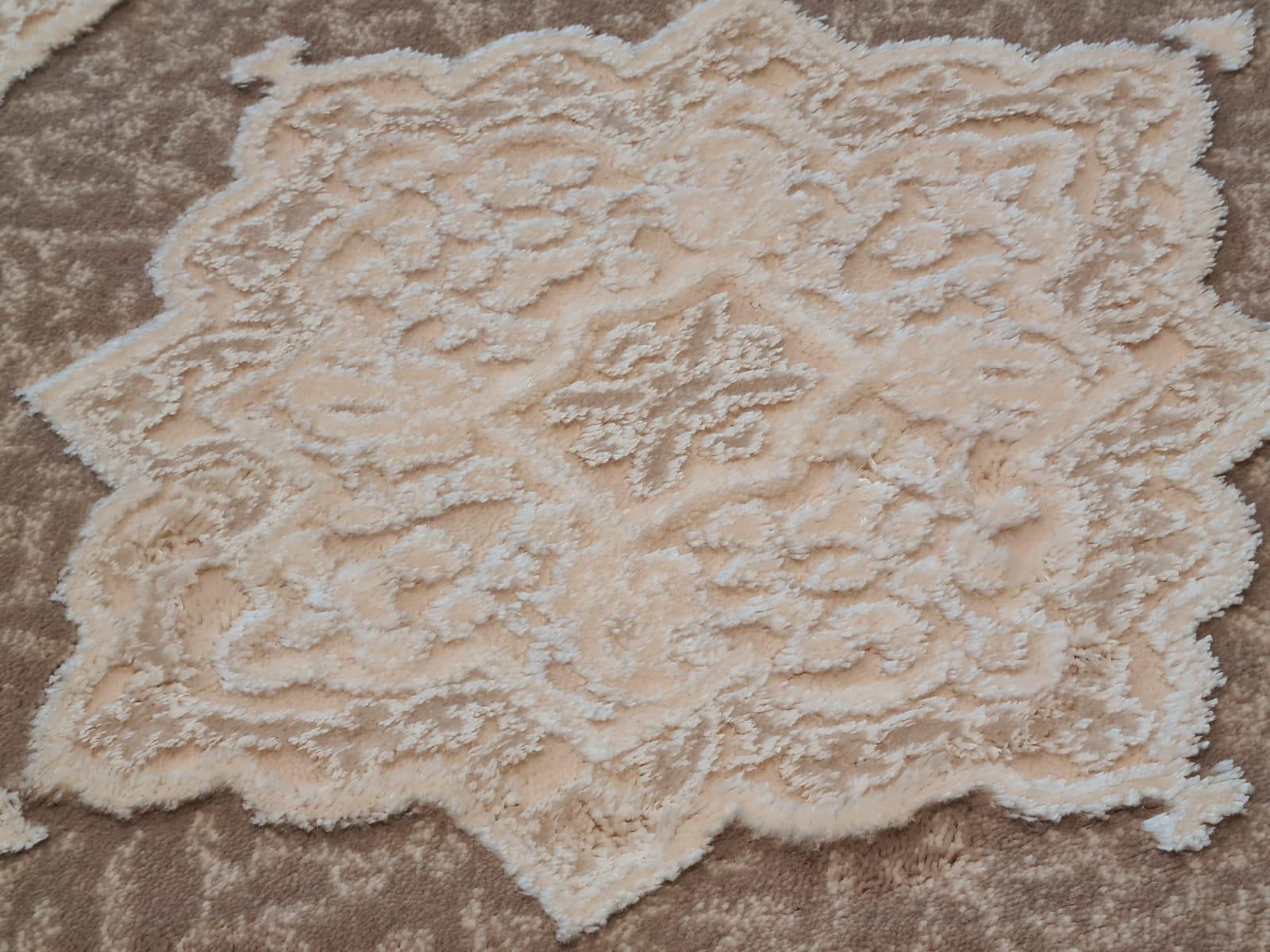 Covor elegant rotund cu franjuri, Daire - CovorulPerfect