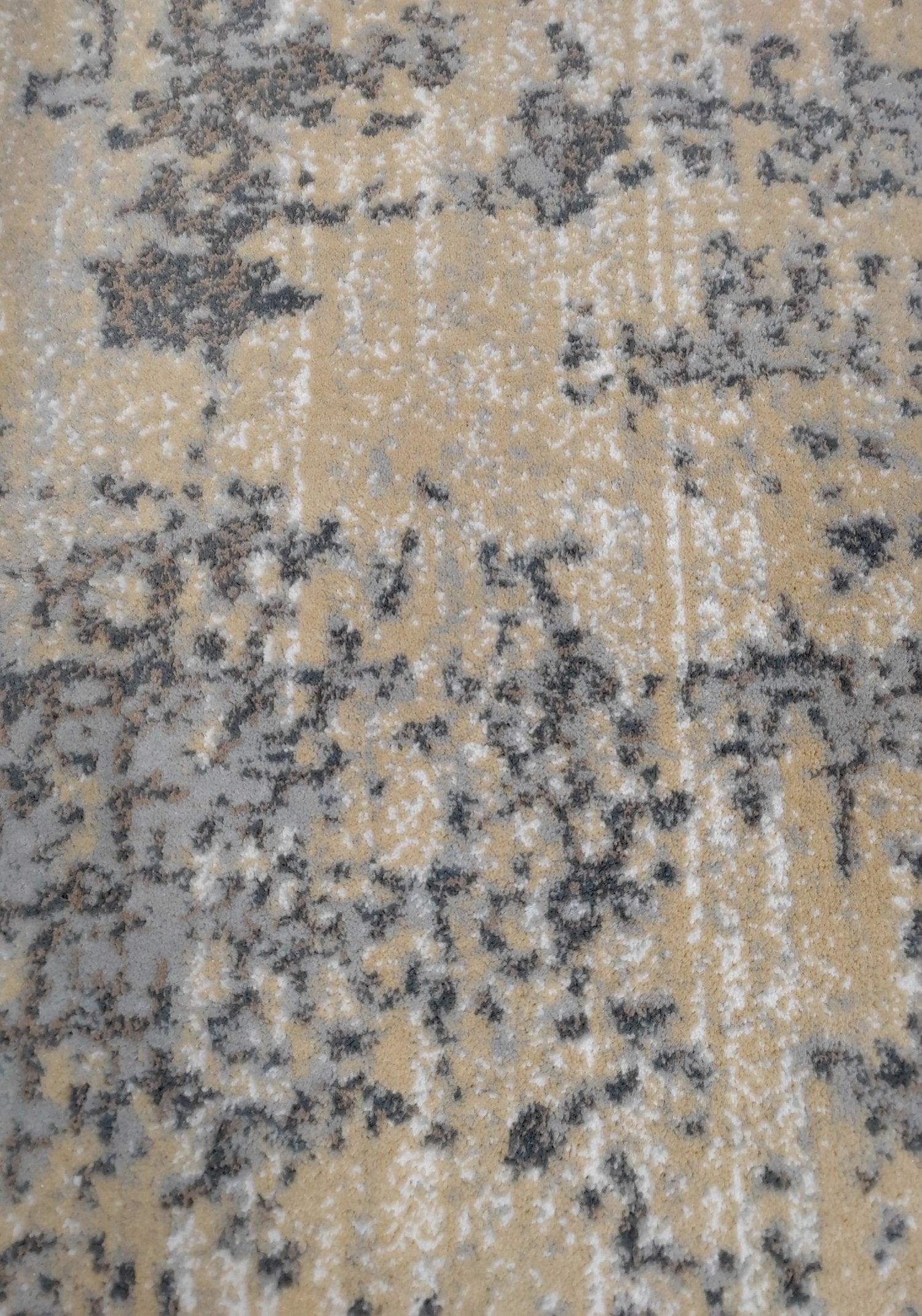 Traversa Any, bej/gri 002, latime 95 cm (surfilata) - CovorulPerfect