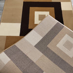 Traversa EMA 449, bej/maro, latime 60 cm (surfilata)