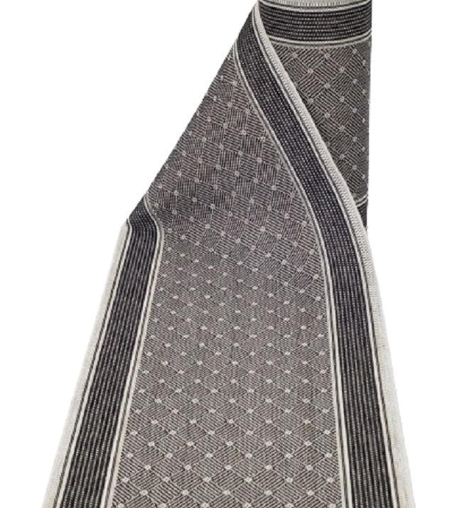 Traversa antiderapanta Flex, gri, latime 100 cm (surfilata) - CovorulPerfect