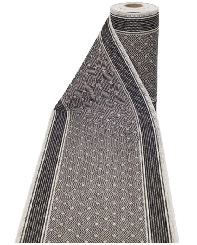 Traversa antiderapanta Flex, gri, latime 100 cm (surfilata) - CovorulPerfect