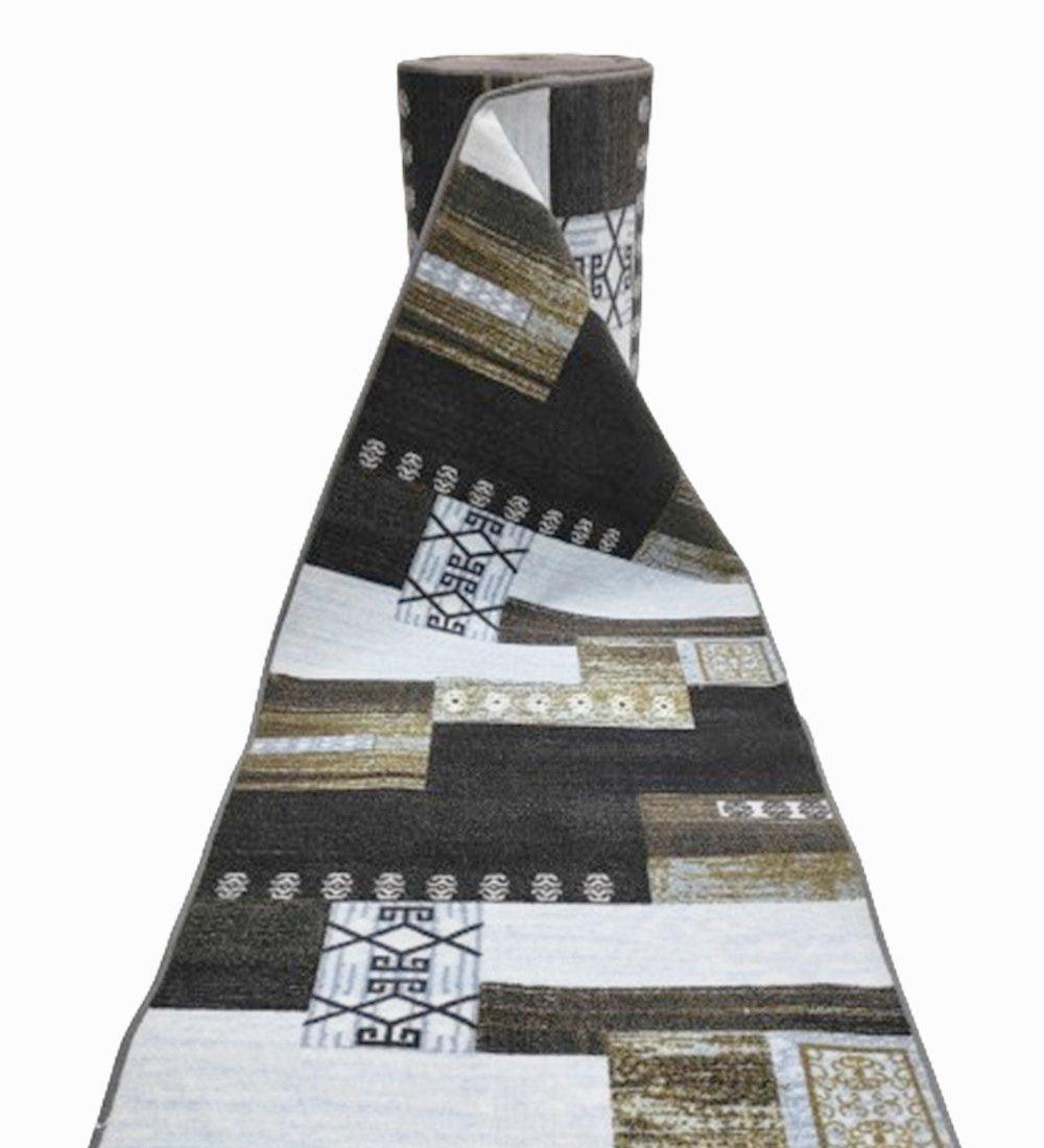 Traversa antiderapanta imprimata Butique, subtire, latime 60 cm (surfilata) - CovorulPerfect