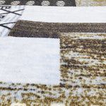 Traversa antiderapanta imprimata Butique, subtire, latime 120 cm (surfilata) - CovorulPerfect