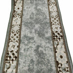 Traversa antiderapanta imprimata Kira, subtire, latime 120 cm (surfilata) - CovorulPerfect