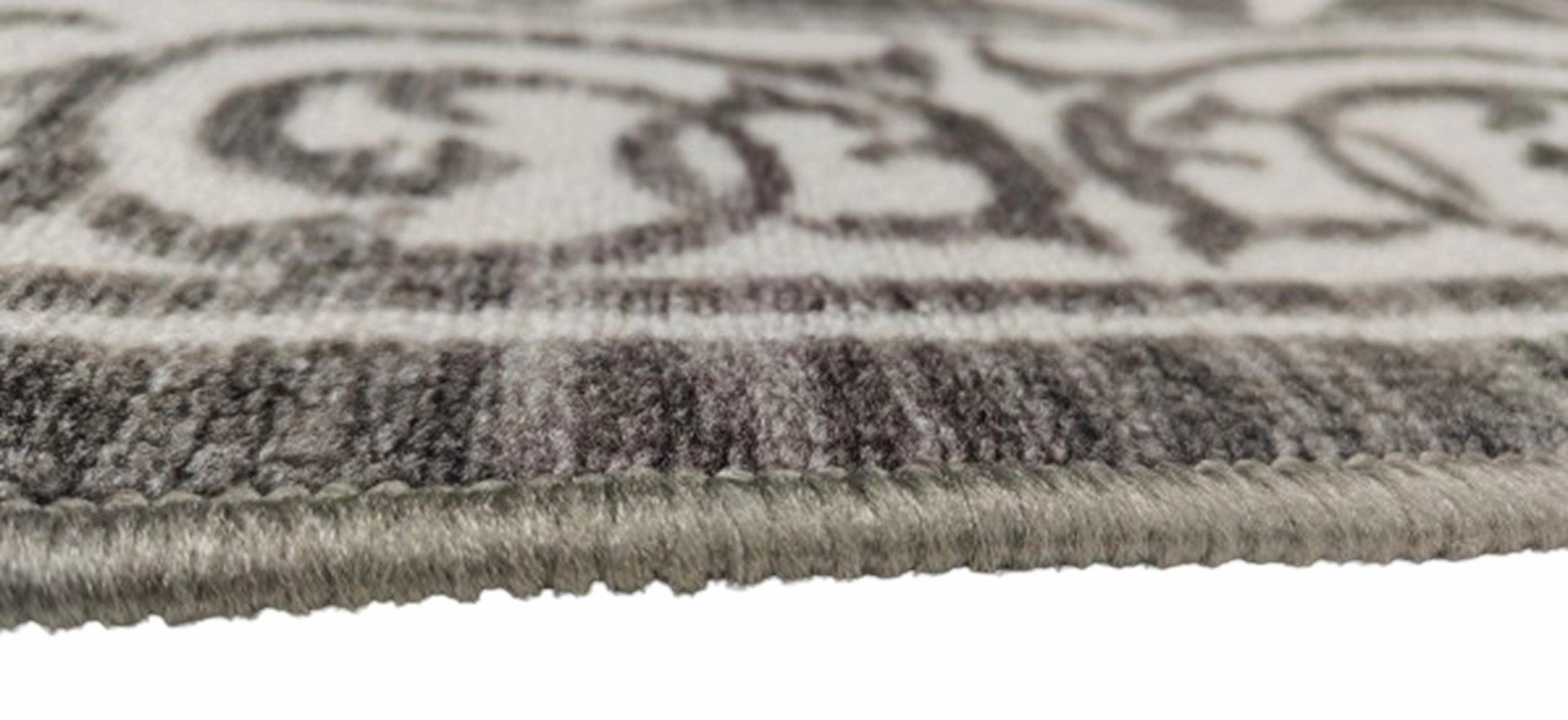 Traversa antiderapanta imprimata Kros, subtire, latime 80 cm (surfilata) - CovorulPerfect