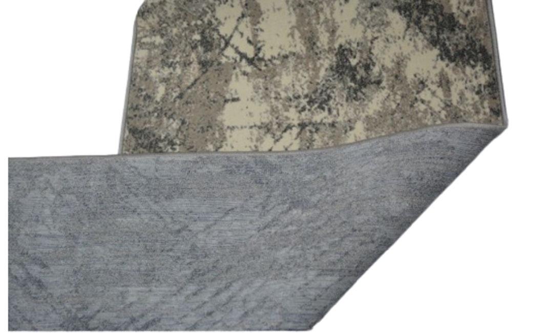 Traversa Any, gri/crem 022, latime 78 cm (surfilata) - CovorulPerfect