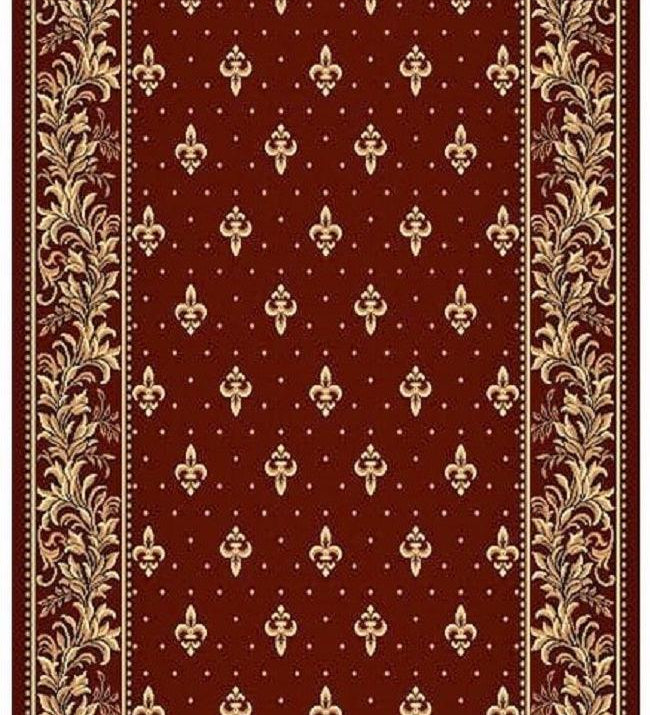 Traversa Biserica crini, latime 150 cm (surfilata) - CovorulPerfect