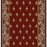 Traversa Biserica crini, latime 100 cm (surfilata) - CovorulPerfect