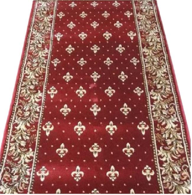 Traversa Biserica crini, latime 200 cm (surfilata) - CovorulPerfect