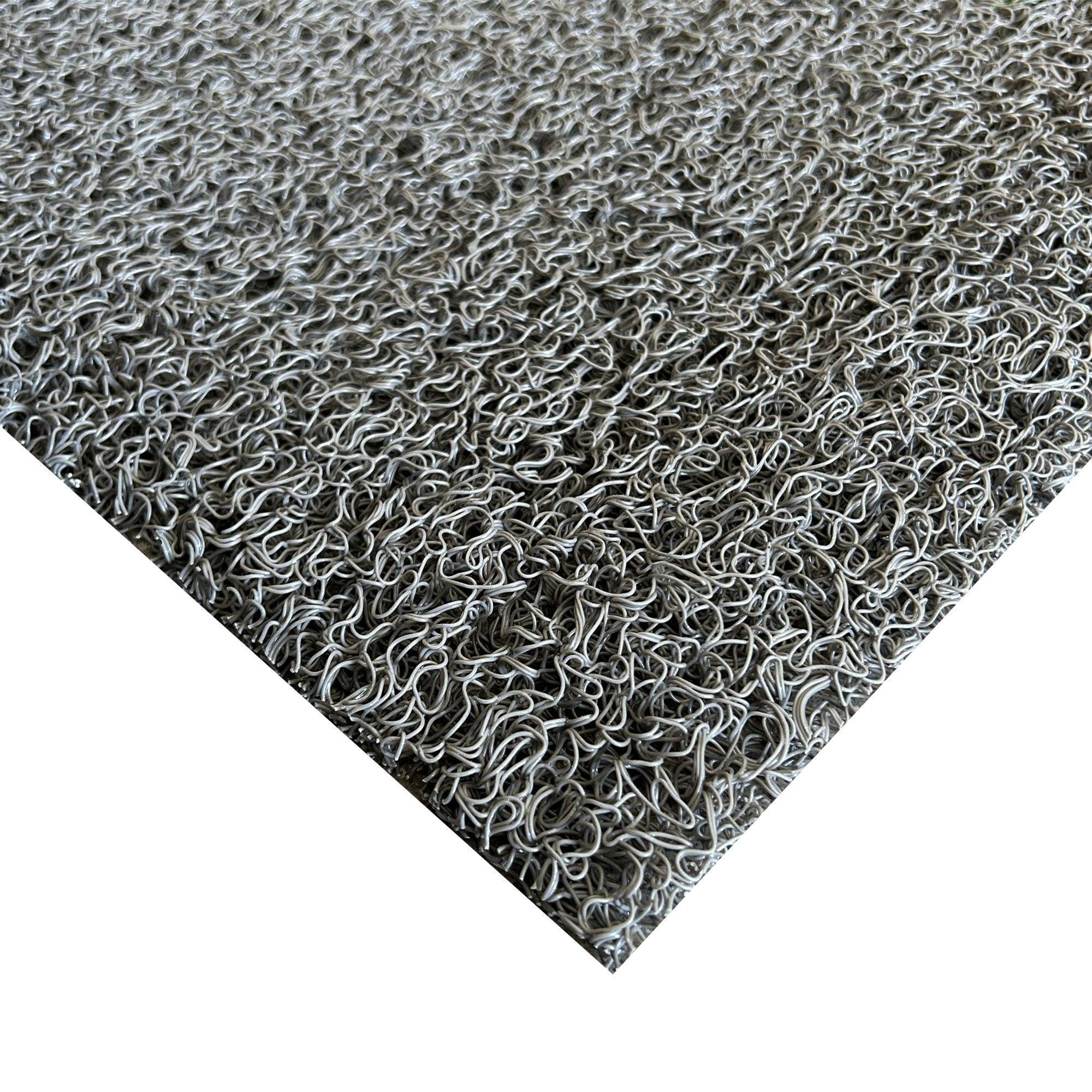 Traversa covor intrare int.si ext. Curly, gri - CovorulPerfect