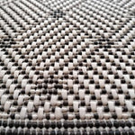 Traversa antiderapanta Flex romb, crem, latime 67 cm (surfilata) - CovorulPerfect