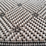 Traversa antiderapanta Flex romb, crem, latime 67 cm (surfilata) - CovorulPerfect