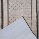 Traversa antiderapanta Flex romb, crem, latime 67 cm (surfilata) - CovorulPerfect