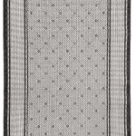 Traversa antiderapanta Flex romb, crem, latime 67 cm (surfilata) - CovorulPerfect