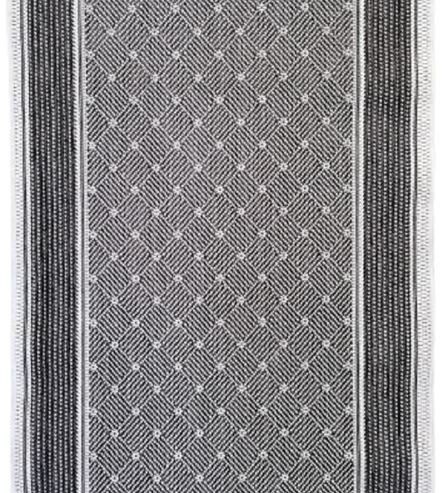 Traversa antiderapanta Flex, gri , latime 67 cm (surfilata) - EmaCarpets