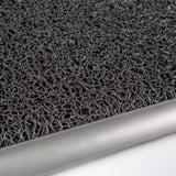 Traversa covor intrare int.si ext. Curly, negru - CovorulPerfect