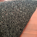 Traversa covor intrare int.si ext. Curly, negru - CovorulPerfect