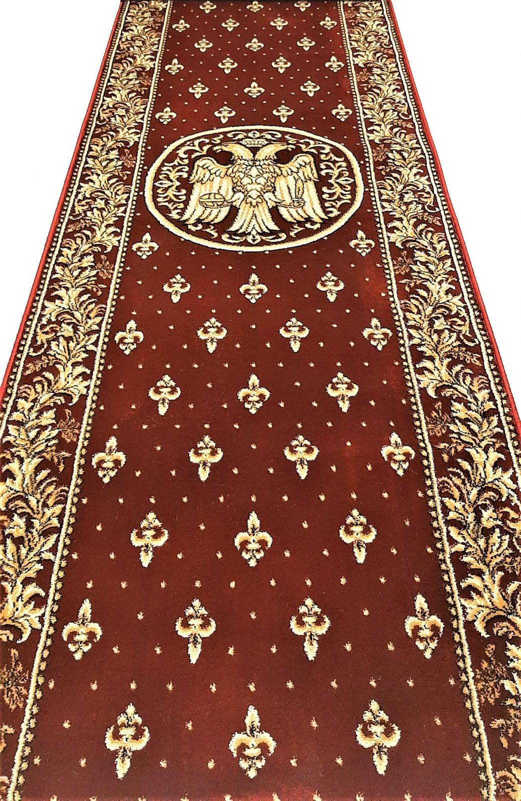 Traversa Biserica vultur, latime 120 cm (surfilata) - CovorulPerfect