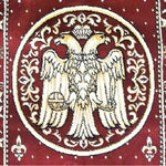 Traversa Biserica vultur, latime 80 cm (surfilata) - CovorulPerfect