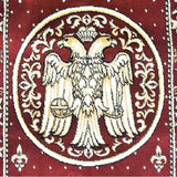 Traversa Biserica vultur, latime 80 cm (surfilata) - CovorulPerfect